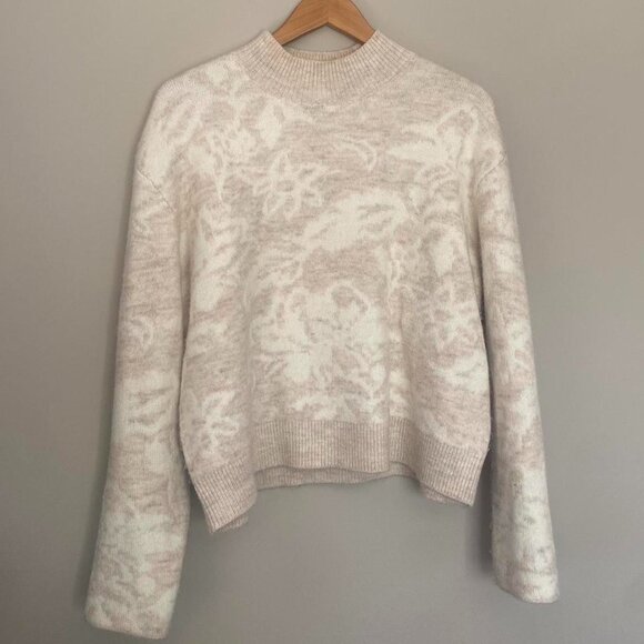 Pastel pink and Beige Sweater - Picture 1 of 4